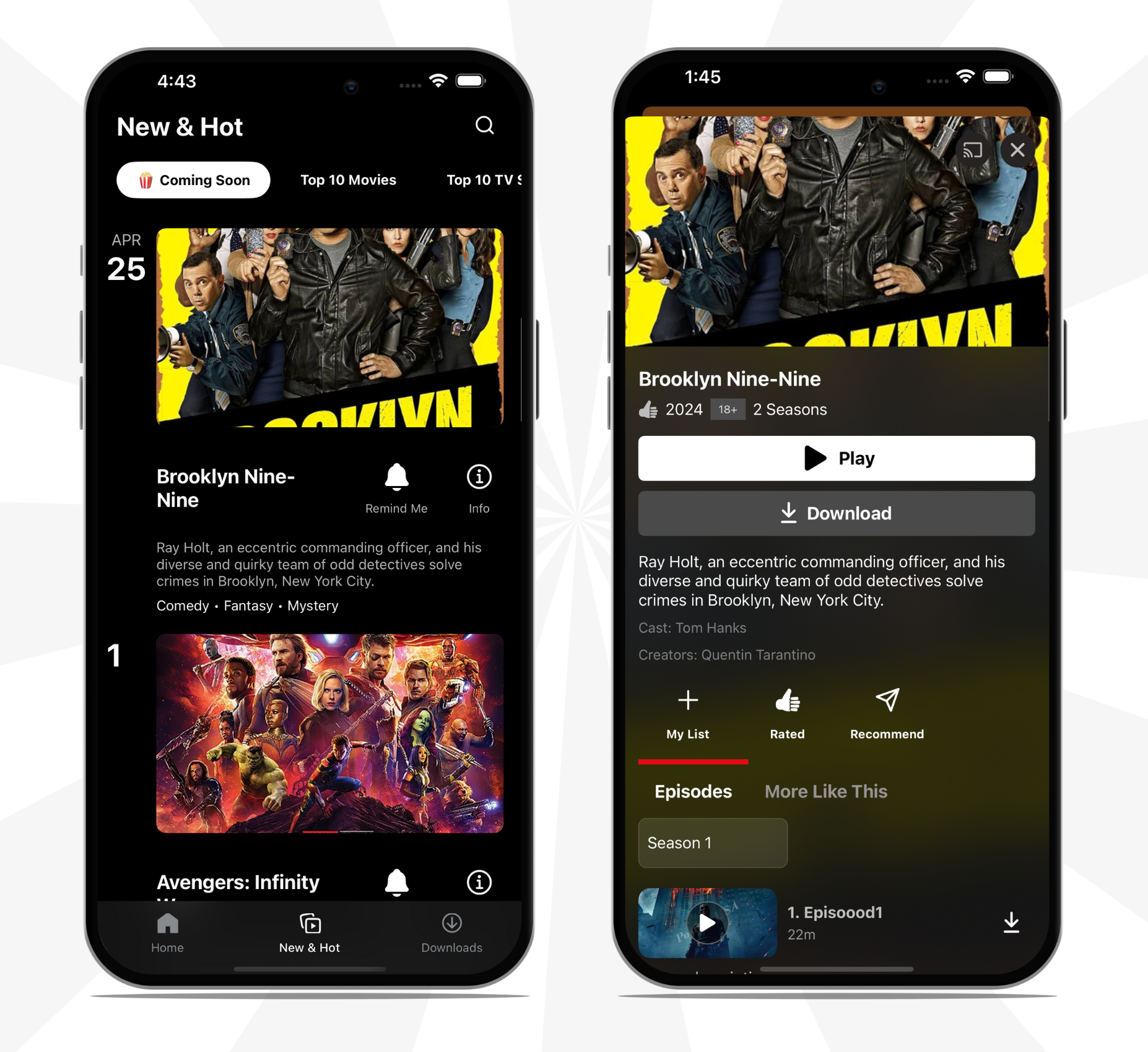 Neoflix React Native Theme - 9
