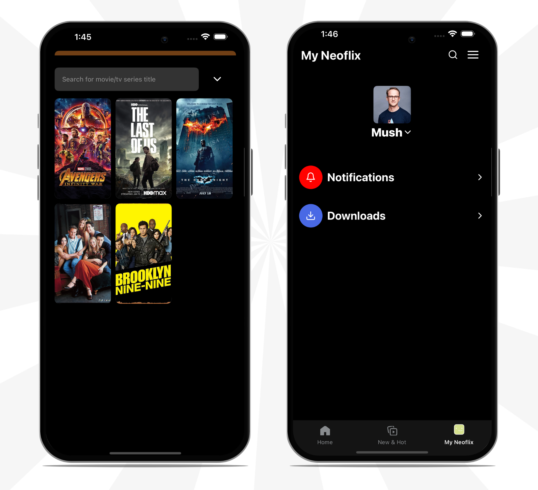 Neoflix React Native Theme - 11